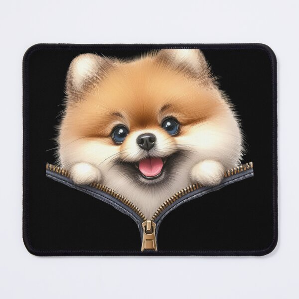 Item preview, Cute Pomeranian Dog with Zipper designed and sold by BerryBlaze.
