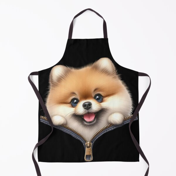 Item preview, Cute Pomeranian Dog with Zipper designed and sold by BerryBlaze.