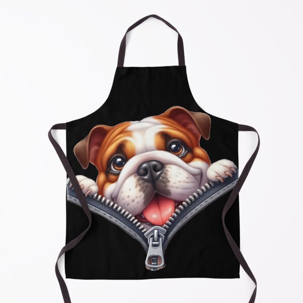 Item preview, Cute Bulldog Dog with Zipper designed and sold by BerryBlaze.