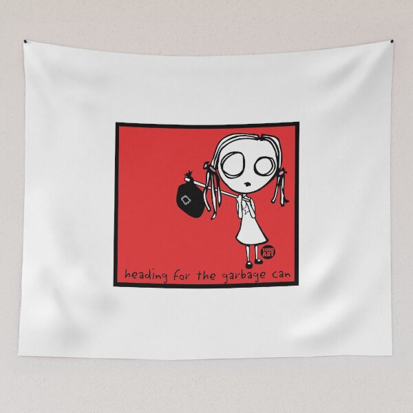 Item preview, EVE L - GARBAGE CAN designed and sold by TODD GOLDMAN.