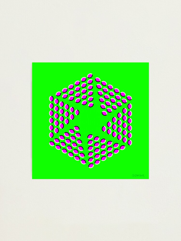 Thumbnail 1 of 3, Photographic Print, Breathing Hexagon (2003) designed and sold by GianniSarcone.