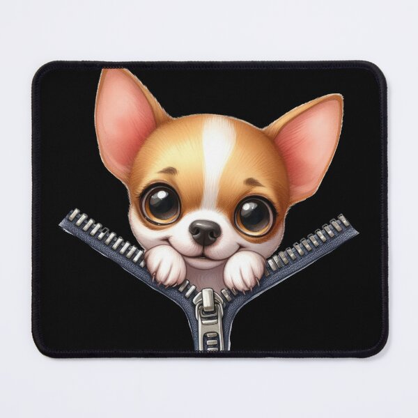 Item preview, Cute Chihuahua Dog with Zipper designed and sold by BerryBlaze.