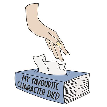 Vorschaubild zum Design My Favourite Character Died Book Tissue Box von BlushingLumi