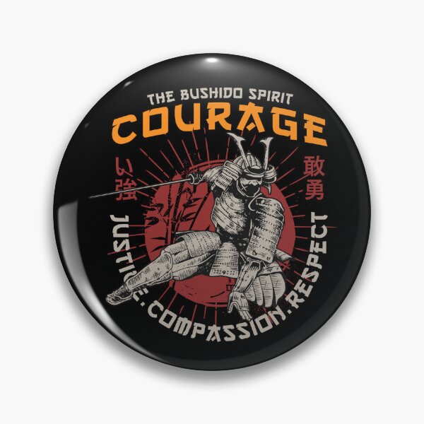 Item preview, Samurai - Courage designed and sold by Kkoriginal.