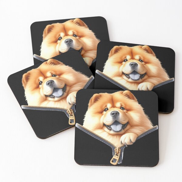 Item preview, Cute Chow Chow Dog with Zipper designed and sold by BerryBlaze.
