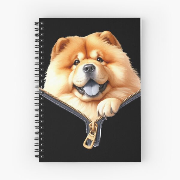 Item preview, Cute Chow Chow Dog with Zipper designed and sold by BerryBlaze.
