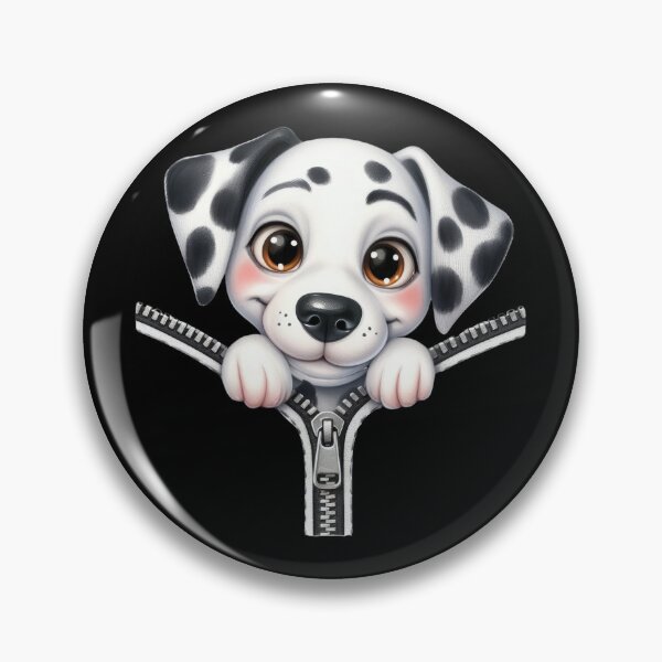 Item preview, Cute Dalmatian Dog with Zipper designed and sold by BerryBlaze.