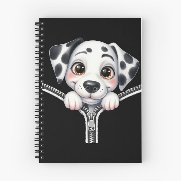 Item preview, Cute Dalmatian Dog with Zipper designed and sold by BerryBlaze.