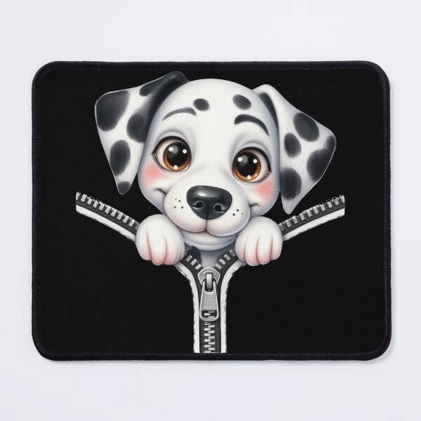 Item preview, Cute Dalmatian Dog with Zipper designed and sold by BerryBlaze.