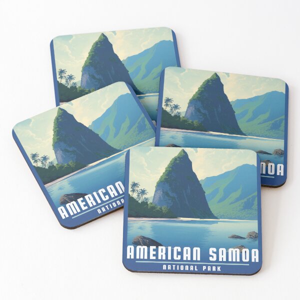 Item preview, American Samoa National Park designed and sold by WanderlustArtsy.