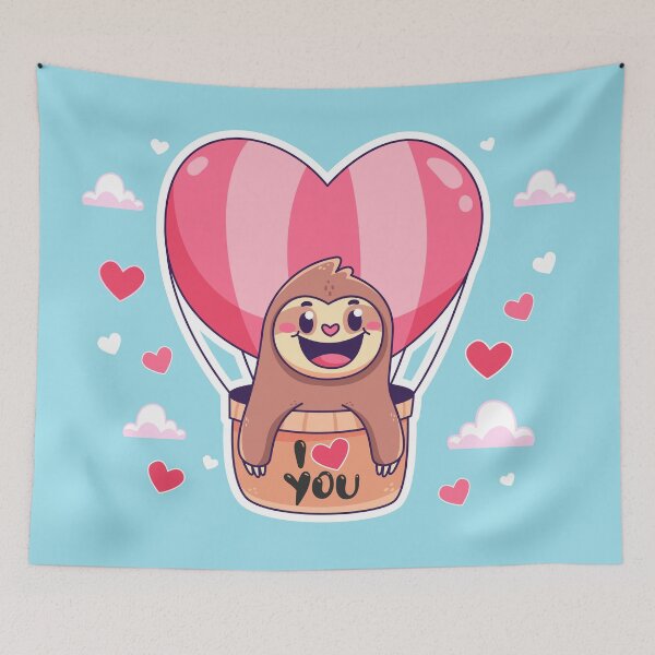 Item preview, Happiness in the Eyes: Valentine's Day Lemur Heart Theme designed and sold by FiveQuarter.