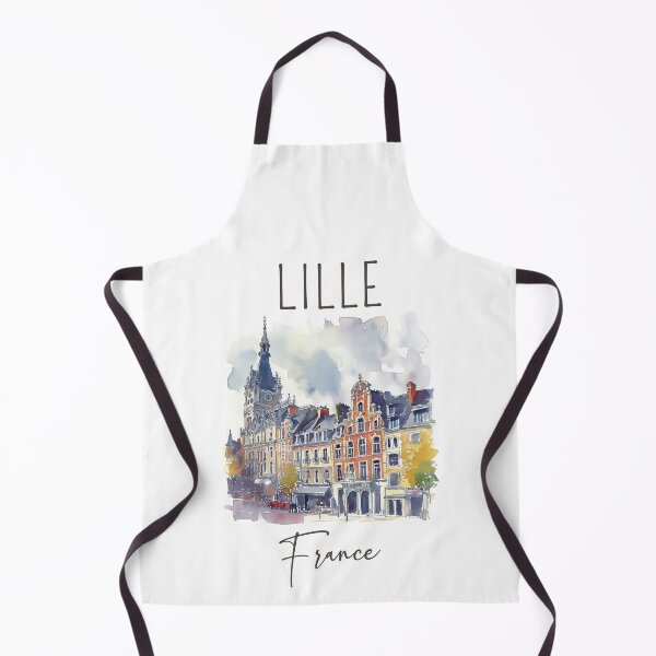 Item preview, Watercolor Design of Lille - France designed and sold by Sketch-Shack.