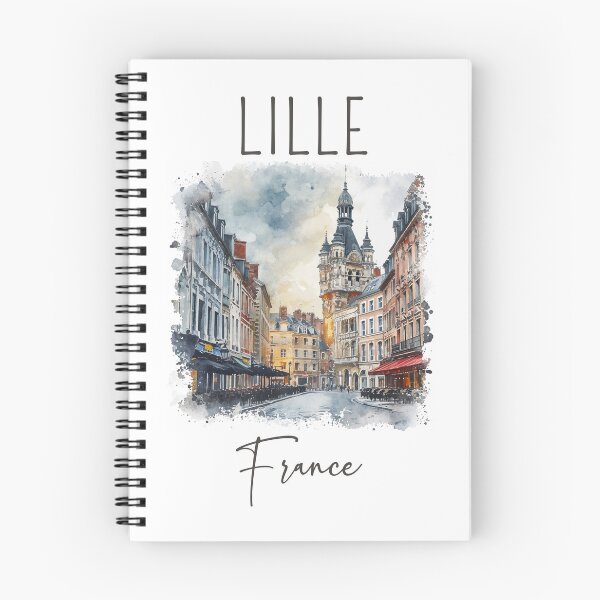 Item preview, Watercolor Design of Lille - France  designed and sold by Sketch-Shack.
