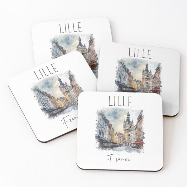 Item preview, Watercolor Design of Lille - France  designed and sold by Sketch-Shack.
