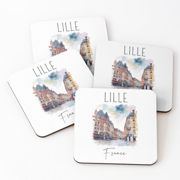 Item preview, Watercolor Design of Lille - France  designed and sold by Sketch-Shack.