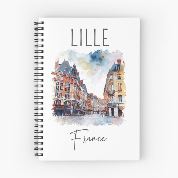 Item preview, Watercolor Design of Lille - France  designed and sold by Sketch-Shack.