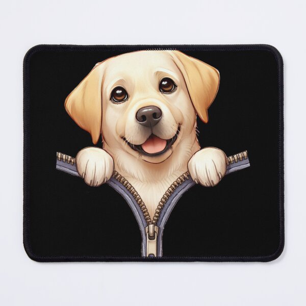 Item preview, Cute Golden Retriever Dog with Zipper designed and sold by BerryBlaze.