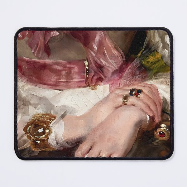 Item preview, Portrait of the Honorable Mrs. Seymour Bathurs (detail) - Thomas Lawrence designed and sold by darkgothicart.