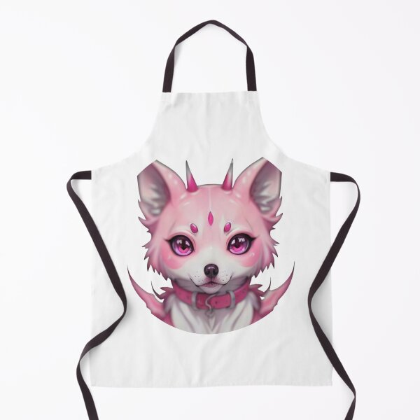 Item preview, Cute anime pink cat with devil eyes designed and sold by cosy-style.