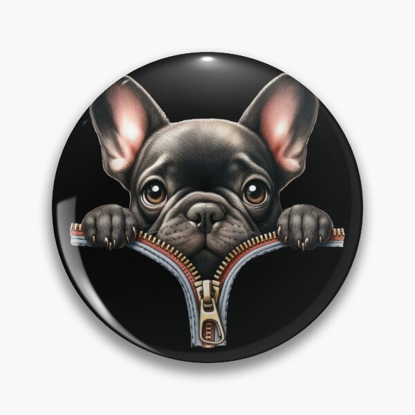 Item preview, Cute French Bulldog Dog with Zipper designed and sold by BerryBlaze.