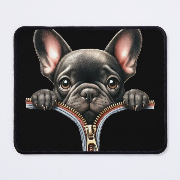 Item preview, Cute French Bulldog Dog with Zipper designed and sold by BerryBlaze.