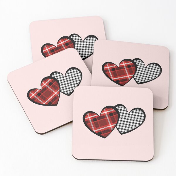Aperçu de l'œuvre valentines day, Buffalo Plaid Heart créée et vendue par Essafi  ⭐️⭐️⭐️⭐️⭐️⭐️.