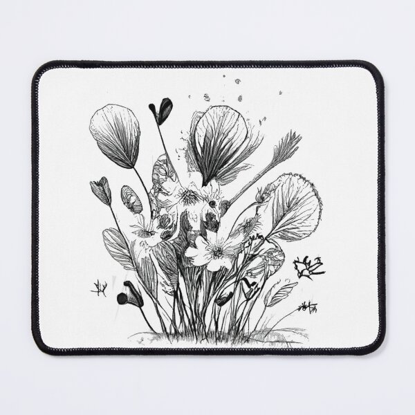 Item preview, Aesthetic plants drawing designed and sold by Goddess-Arts.