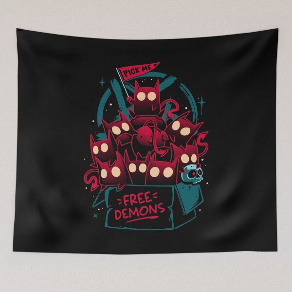 Item preview, Free Demon Box - Cute Evil designed and sold by Snouleaf.