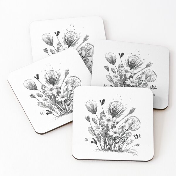 Item preview, Aesthetic plants drawing designed and sold by Goddess-Arts.