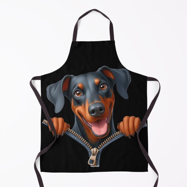 Item preview, Cute Dobermann Dog with Zipper designed and sold by BerryBlaze.
