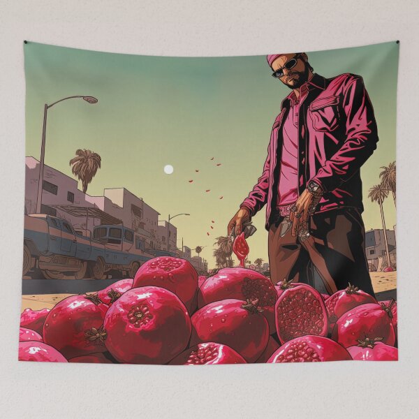 Item preview, Pomegranate | Hip Hop style designed and sold by ComicsFactory.