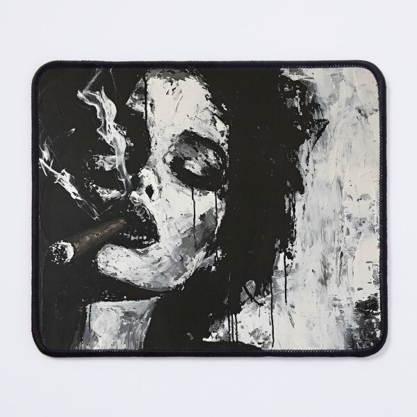 Item preview, Whispers in Monochrome- A Captivating Journey of Brushstrokes, White Fumes, and Slow Burning designed and sold by OlfactoART Studio.