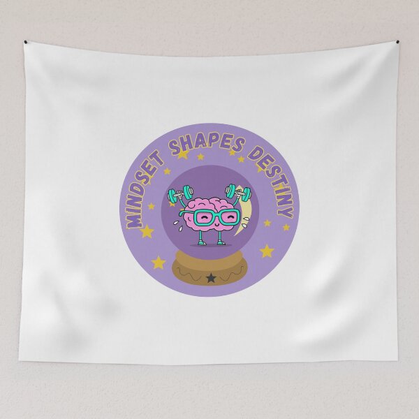Item preview, Mindset shapes destiny designed and sold by BigfeetLittlepaws.