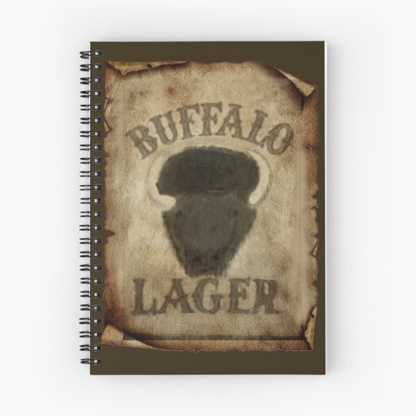 Item preview, GREAT AMERICAN WESTERN BUFFALO LAGER SIGN designed and sold by THE AMERICAN TEEVANGELIST.