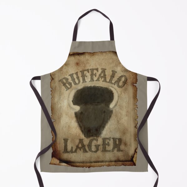 Item preview, GREAT AMERICAN WESTERN BUFFALO LAGER SIGN designed and sold by THE AMERICAN TEEVANGELIST.