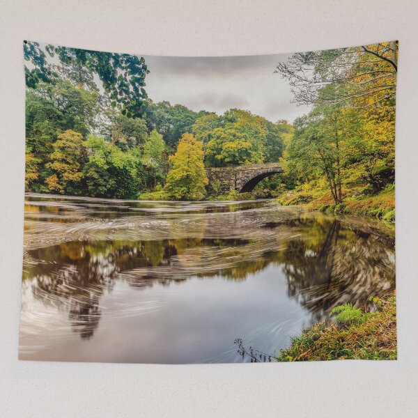 Item preview, Beaver Bridge Autumn Betws y Coed Wales designed and sold by AJEvans.