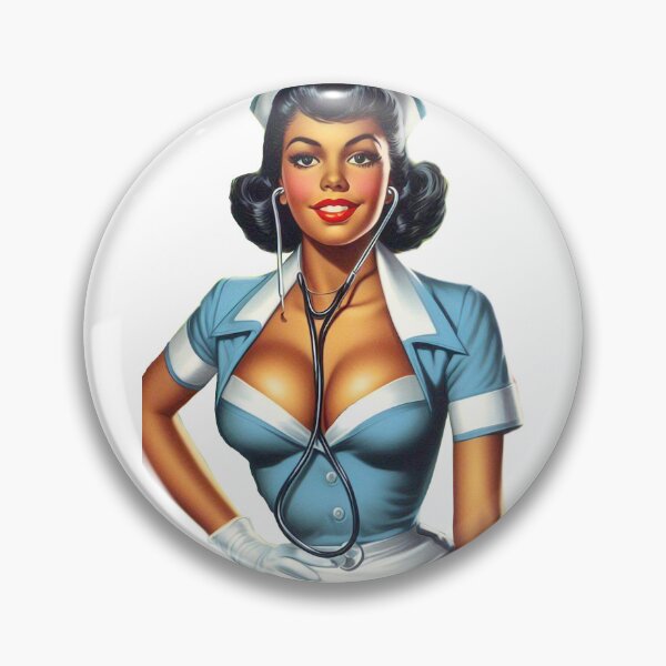Item preview, Retro Hot Nurse designed and sold by PulpVintage.