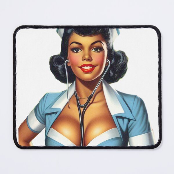 Item preview, Retro Hot Nurse designed and sold by PulpVintage.