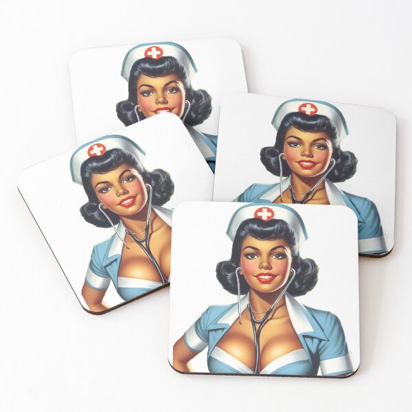 Item preview, Retro Hot Nurse designed and sold by PulpVintage.