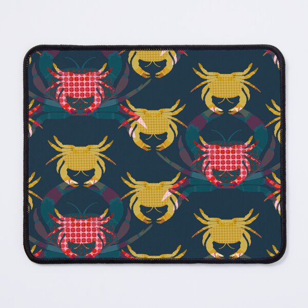 Item preview, Modern digital art of sea life, colorful crabs. designed and sold by Meteryards.
