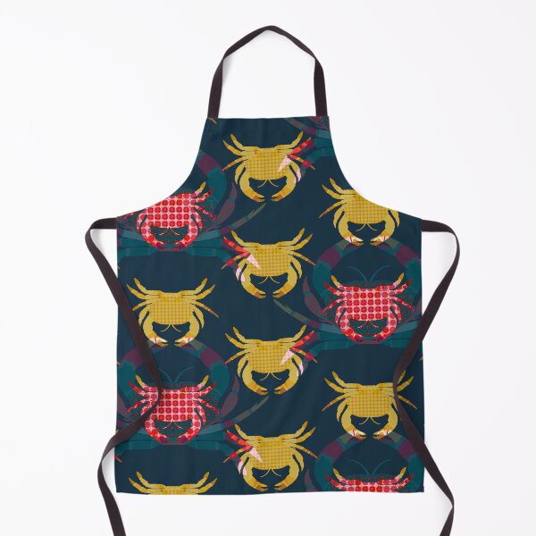 Item preview, Modern digital art of sea life, colorful crabs. designed and sold by Meteryards.