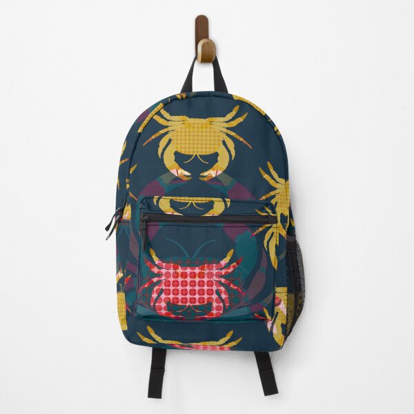 Item preview, Modern digital art of sea life, colorful crabs. designed and sold by Meteryards.