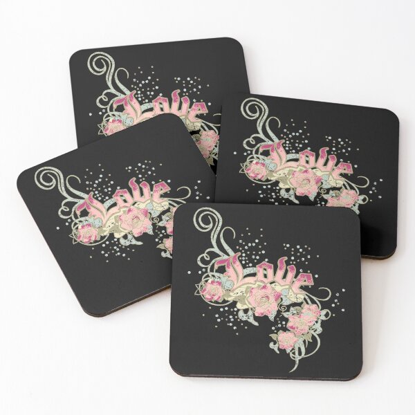 Item preview, Valentines Floral Love art designed and sold by RedPurple-Tees.