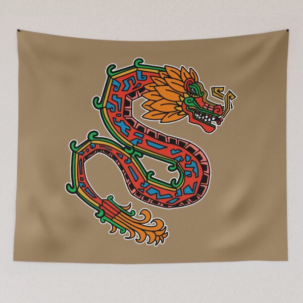 Item preview, Aztec Chinese Dragon designed and sold by Joako Zeta.