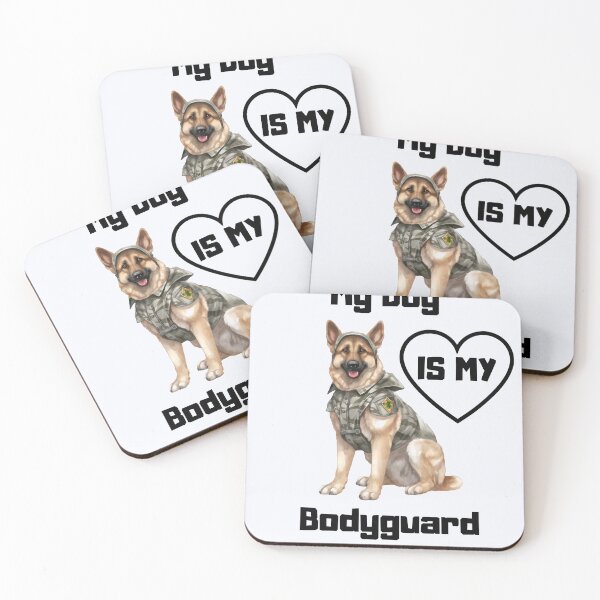 Item preview, My dog is my Bodyguard designed and sold by Mateusz Bachanek.