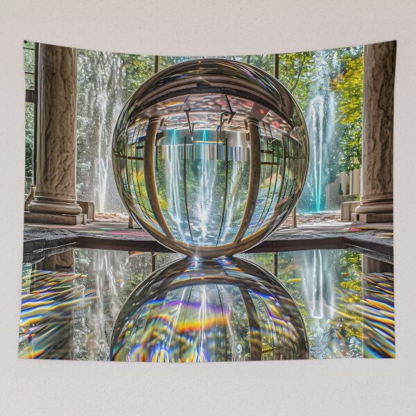 Item preview, Iridescent Dreamscape designed and sold by AI-Only Creations.