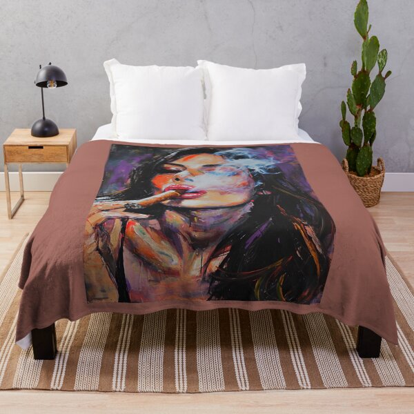 Item preview, Chromatic Splendor- A Symphony of Bold Hues, Red Lips, and Cigar Sophistication designed and sold by OlfactoART Studio.