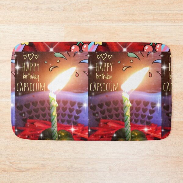 Item preview, Birthday Capsicum designed and sold by AWADHESH  CHAURASIA.