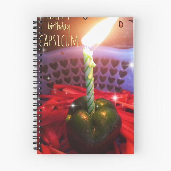 Item preview, Birthday Capsicum designed and sold by AWADHESH  CHAURASIA.