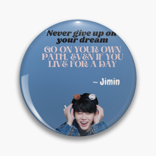 Item preview, Jimin - Never give up designed and sold by Kpop Shop.